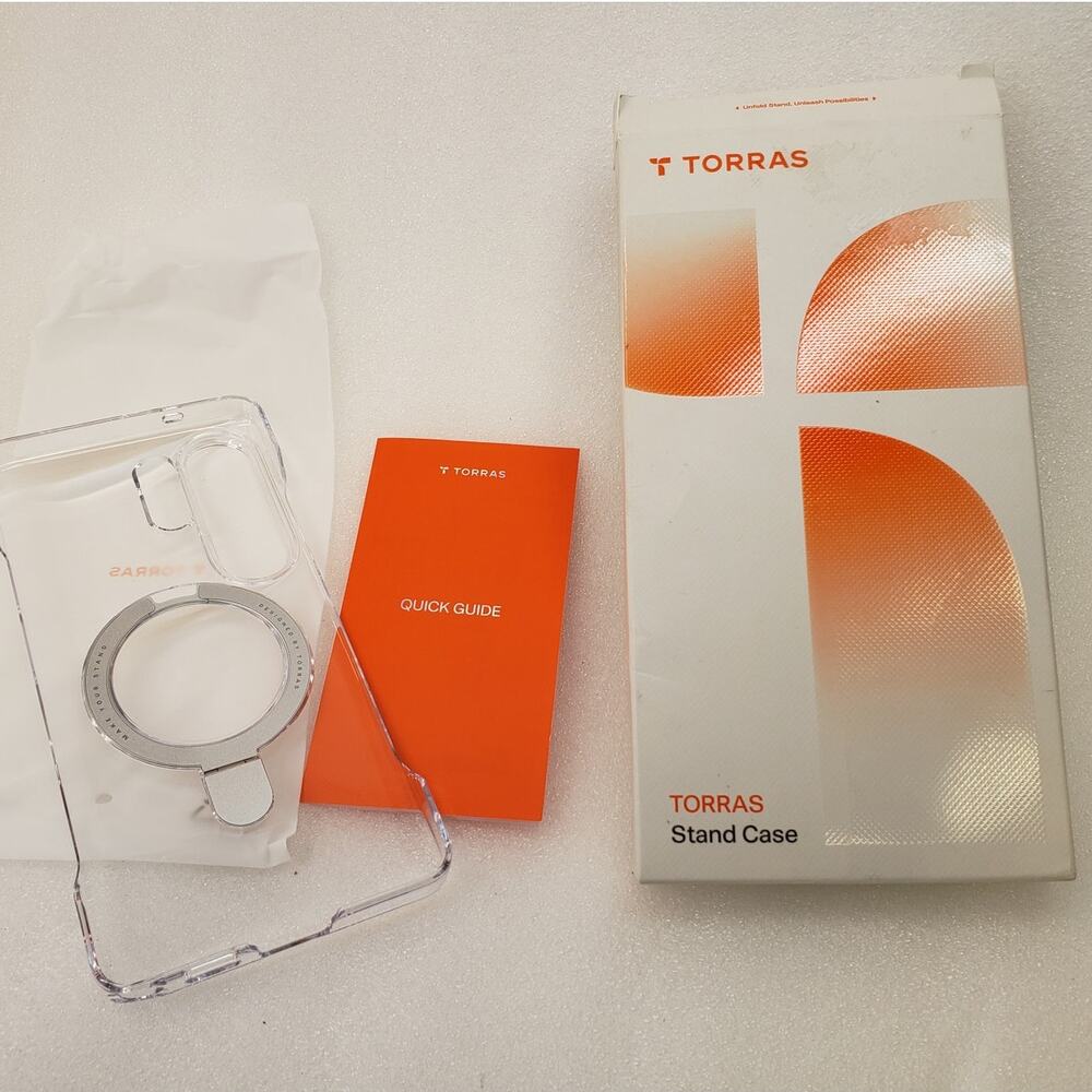 TORRAS Ostand Clear Ring Kickstand Case for Samsung Galaxy Ultra S26 6.9"